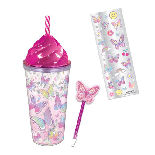 Picture of INSULATED TUMBLER & PEN BUTTERFLY